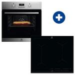 Electrolux EOF3H40BX Beépíthető sütő+Electrolux EIV634 Beépíthető indukciós főzőlap