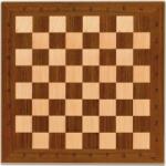 Juguetes Cayro Дървена дъска за шах Cayro - 33 x 33 cm (T-137)