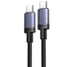 UGREEN L532 adatkábel (Type-C - Type-C, 240W, PD gyorstöltő 3.1, 50cm) SÖTÉTSZÜRKE (65906) (65906)