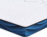 vidaXL Matracpárnák Fehér és kék 160 x 200 cm 11.4 kg (4106272)