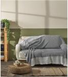 Home Still Serenity Home Still rojtos takaró, 170x210 cm, pamut, szürke/fehér