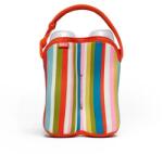 Built Bottle Buddy 2db kulacs táska tartóval Baby Pink Stripe (ftp844983028077)