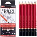 Daco ceruza, 2H, 8B, Fekete