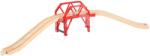 BRIO Pod de lemn cu viraj Curved Bridge BRIO 4 piese (BRIO6993)