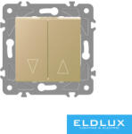 ELDLUX ELDGROUND redőnykapcsoló arany rugós (444710525)