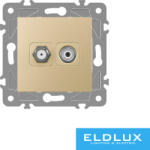 ELDLUX ELDGROUND SAT + TV aljzat (13db) Arany (404797449)