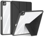 Dux Ducis Dux ducis magi origami tabletvédő álló, bőr hatású, aktív flip, oldalra nyíló, trifold, asztali tartó, ceruza tartó, fekete, kompatibilis: Apple IPAD Pro 11, 2025, / IPAD Pro 11, 2024 (GP-159252)