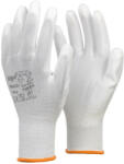 Védőkesztyű PU mártott nylon 12pár/csomag TOP PRINCE, fehér, 3XL