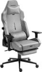 Huzaro Gamer szék, lábtartóval prémium Grey Noir
