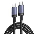 UGREEN L532 adatkábel (Type-C - Type-C, 240W, PD gyorstöltő 3.1, 100cm) SÖTÉTSZÜRKE (65907) (65907)