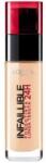 L'Oréal Infallible Make-Up 24H tartós smink SPF 15 30 ml 125 Natural Rose