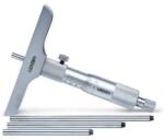  3240 Mechanikus mélységmérő mikrométer, talppal, 0-150 mm skálával, 6 db hosszabbítóval - 3240-150