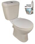 Inter Ceramic Моноблок ICC 6576P, седалка и капак с плавно затваряне, порцелан, бял, 76.5x67.5x38.2см (6576P)