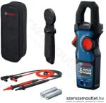 Bosch GMC 600-15+MH 1 Professional Digitális Multiméter Lakatfogó IP54, LCD, 600V (0601077601) (0601077601)