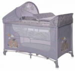 Lorelli Moonlight 2 Plus multifunkciós utazóágy - Grey Dream - pepita