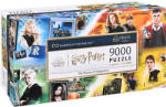 Trefl Puzzle panoramic Trefl din 9000 de piese - Casele din Hogwarts (81023) Puzzle