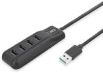 ACT AC6320 4-portos USB3.2 HUB Black (AC6320) - pcland