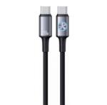 USAMS HUAN cablu de date (Tip-C - Tip-C, 240W, încărcător rapid PD, 120cm) BROADCAST SJ751USB01 (SJ751USB01)