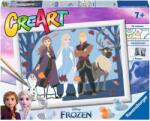 Ravensburger Set pictură după numere Ravensburger CreArt -Regatul înghețat (varianta 2) (20176)