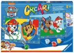 Ravensburger Set de vopsea după număr Ravensburger CreArt - PAW Patrol (23553)