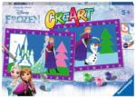 Ravensburger Set de vopsea după număr Ravensburger CreArt - Frozen (23555)