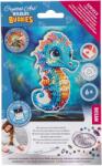 Craft Buddy Set de broderie cu diamante Craft Buddy - Crystal Art Buddies: Libelulă, 7 piese (CBCAFGR-31GEN048)