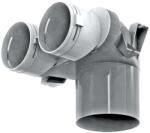 Vents RPZ 125/75*2 Mennyezeti műanyag szelepfogadó idom (VENTS-8000)