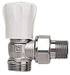 HERZ 1/2" sarok radiátorszelep (3/4" euk. csatlakozással) (1554801) - kazanpiac