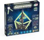 Supermag set de construcție magnetic Glow 45 buc (SG0666) Jucarii de constructii magnetice