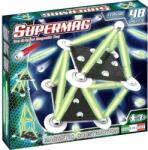 Supermag set de construcție magnetic Clasic glow 48 buc (SG0408) Jucarii de constructii magnetice