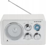 Denver Electronics TR-63W Asztali rádió AM, FM AUX Fehér (TR-63W WHITE) (TR-63W WHITE)