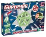 Supermag set de construcție magnetic Tags glow 67 buc (SG0159) Jucarii de constructii magnetice