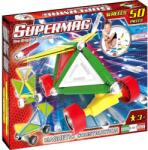 Supermag set de construcție magnetică tags wheels 50 buc (SG0181) Jucarii de constructii magnetice