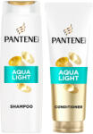 Pantene Pro-V Aqua Light Sampon (400 ml) + Pantene Pro-V Aqua Light Balzsam (275 ml)