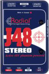 Radial J48 Stereo DI-Box (J48-STEREO-RADIAL)