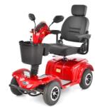 HECHT Scaun Cu Rotile Electric Pt Persoane Cu Mobilitate Redusa, 500W, Max. 15 Km/H, Autonomie 42Km, Hecht Wise Red (HECHT WISE RED)