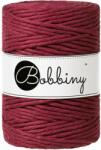 Bobbiny Macrame Cord 5 mm 100 m Wine Red Șnur (MX-E092)