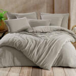 4home Muszlin ágynemű Sand, világosszürke, 160 x 200 cm, 70 x 80 cm