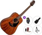 Takamine GLD11E Premium SET Natural Satin Chitară electro-acustică Dreadnought