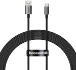 Baseus Superior Series USB-A / USB-C 100W Kábel Huawei / Honor készülékhez 1.5m - Fekete