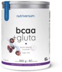 Nutriversum FLOW BCAA+GLUTA kékszőlő Sugar Free - 360g - biobolt