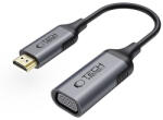 Tech-Protect UltraBoost HDMI / VGA FULL HD 60 Hz adapter - fekete
