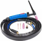 Powermat Hegesztőpisztoly + Kábel 4m TIG LIFT TIG-17V-16 (PM0650) (PM0650)