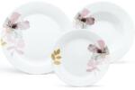 Arôme Set de masă din 18 piese Arôme Home Iris, alb extra Serviciu de masa