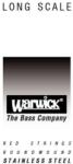 Warwick Red . 085'' Coardă individuală pentru bas (<![CDATA[42085]]>)