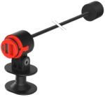 Knog PWR V2 lámpa tartó adapter bukósisakra, GoPro adapterrel, 85cm hosszabbító kábel, fekete