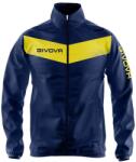 GIVOVA Rain Scudo con mesh esőkabát S kék-sárga fehér|kék|sárga