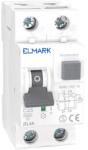ELMARK Electronic Rcbo Jel4A 6Ka 2P 6A/30Ma (40206A)