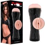 Jamyjob - élethű műpunci tokban (fekete-natúr) - sexshopcenter