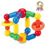 Wonderworld Zornaitoare din lemn cu inele, Wonderworld (WW-1195)